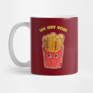 We Wuv You! - French Fries Mug